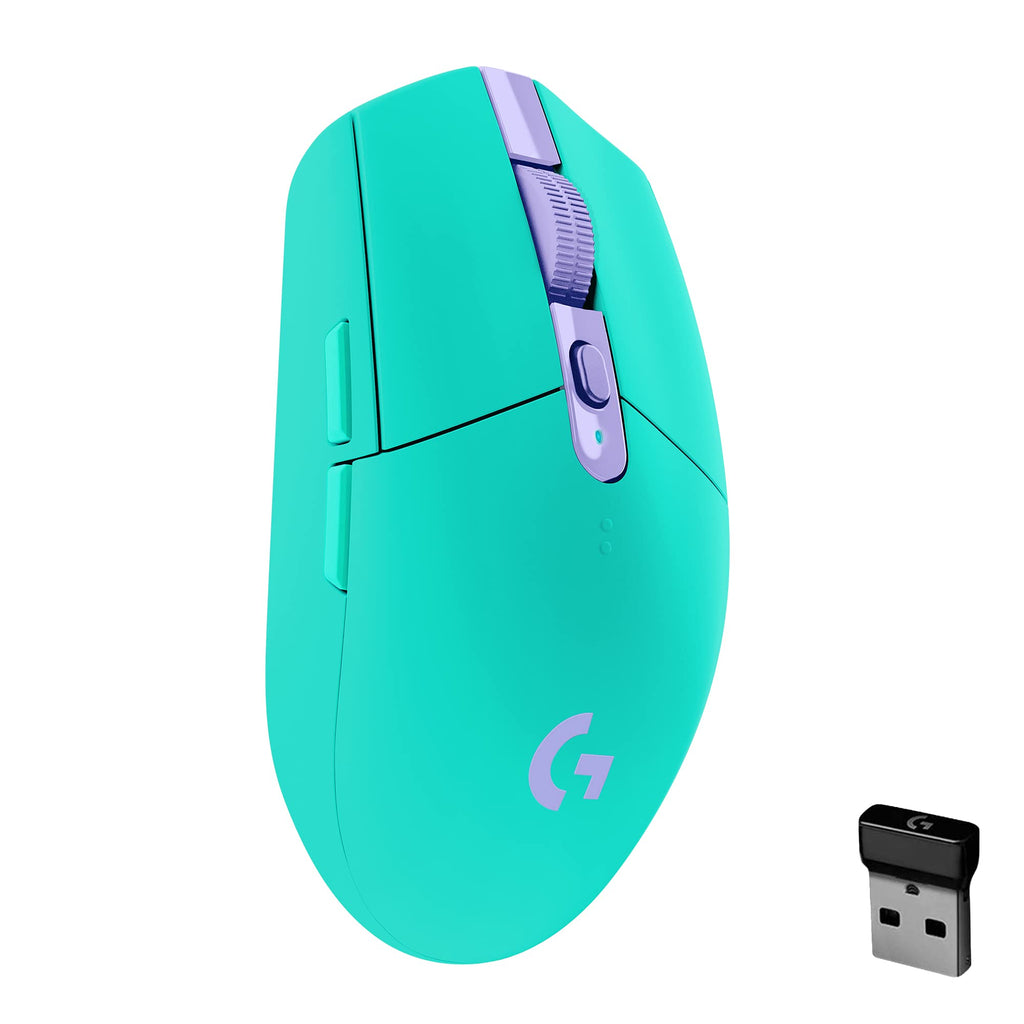  [AUSTRALIA] - Logitech G305 Lightspeed Wireless Gaming Mouse, Hero 12K Sensor, 12,000 DPI, Lightweight, 6 Programmable Buttons, 250h Battery Life, On-Board Memory, PC/Mac - Mint