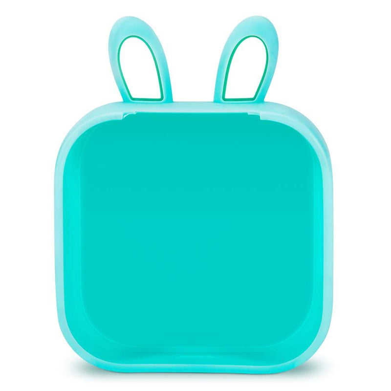 Memoking T02 Protective Case-Bunny Ears Shape Soft Silicone BPA-Free Cute Design Printer Cover, Compatible with T02 Mini Bluetooth Wireless Portable Mobile Pocket Printer, Green Bunny - LeoForward Australia