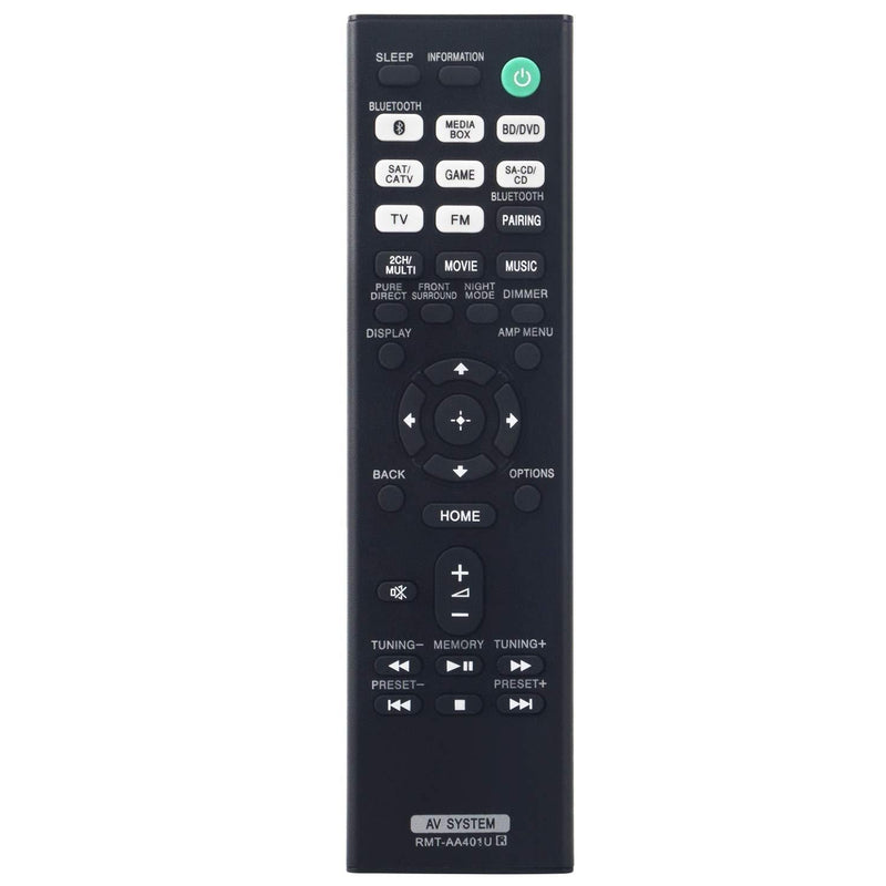 RMT-AA401U Replacement Remote Control Applicable for Sony AV Receiver STR-DH190 STR-DH590 STR-DH790 STRDH190 STRDH590 STRDH790 - LeoForward Australia