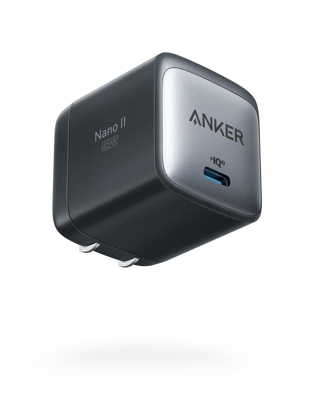  [AUSTRALIA] - Anker USB C Charger, 713 Charger (Nano II 45W), GaN II PPS Fast Compact Foldable Charger for MacBook Pro 13, Galaxy S22/S22+/S22 Ultra/S21, Note 20/10, iPhone 13/Pro/Pro Max, iPad Pro, Pixel, and More