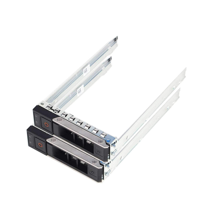  [AUSTRALIA] - Pack-2 3.5 inch SAS SATA Hard Drive Caddy Compatible with Dell PowerEdge Servers - 14th Gen R440 R540 R640 R740 R740xd2 R6415 R7425 Hot Swap Bracket Tray X7K8W
