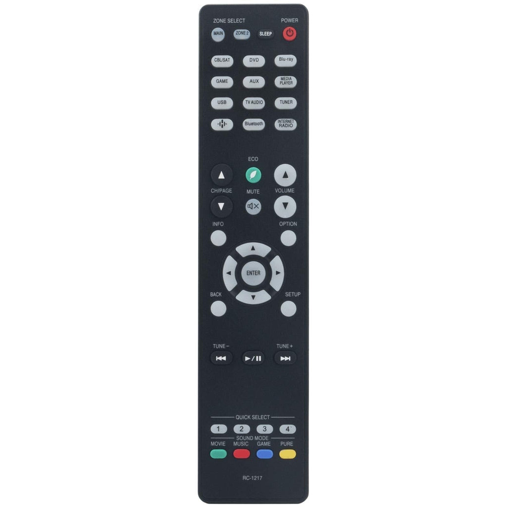 RC-1217 Replace Remote Control fit for Denon Integrated Network AV Receiver 30701024500AD AVR-X1500H AVR-S750H AVR-X1400H AVR-X1600H AVR-S730H AVR-S740H AVRX1500H AVRS750H AVRX1400H AVRX1600H RC1217 - LeoForward Australia