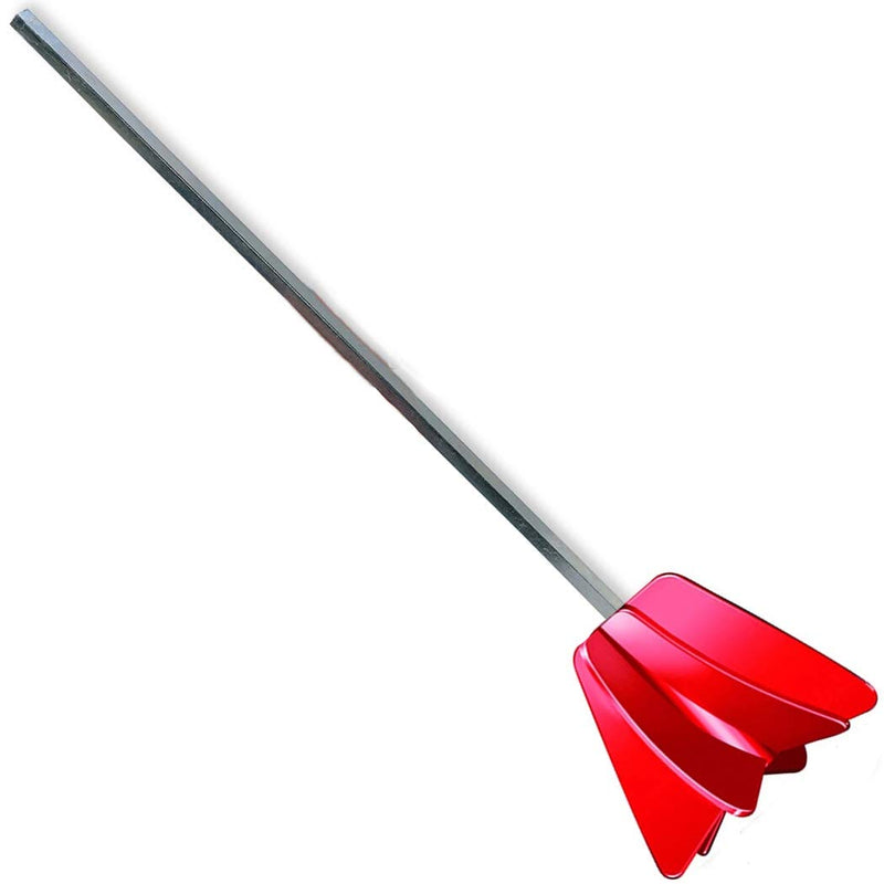 [AUSTRALIA] - Edward Tools Paint Mixer Drill Attachment - Helix Mixer for 1 Gallon of Paint Epoxy, Resin, Silicone - Consistent Even Flow Stirrer Paddle - Works with all 3/8” and larger drills (1)