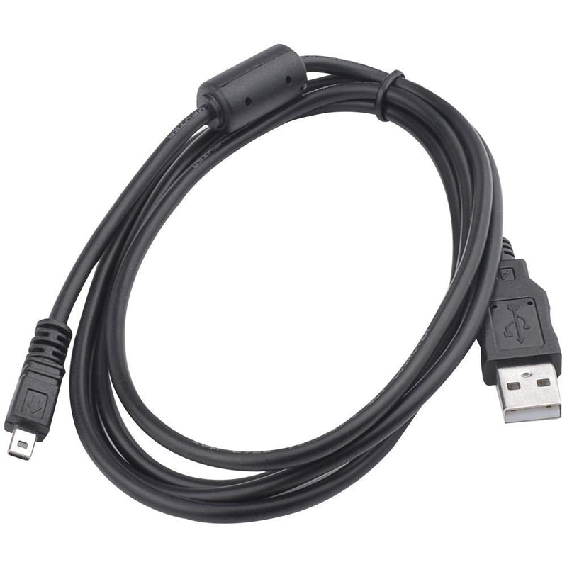  [AUSTRALIA] - Replacement USB Cable 8Pin Camera Transfer Data Sync Charging Cord Compatible with Samsung Digital Cameras Fuji FinePix F/S/A/E/X/JX Series and More (4.9ft)