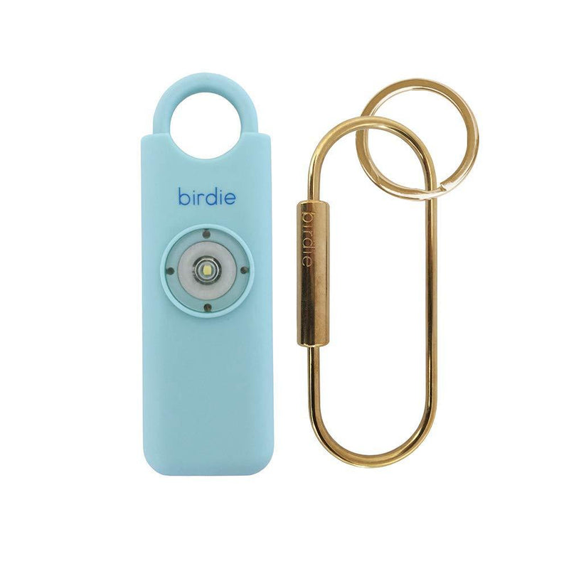 She’s Birdie–The Original Personal Safety Alarm for Women by Women–130dB Siren, Strobe Light and Key Chain in 5 Pop Colors (Aqua) Aqua - LeoForward Australia