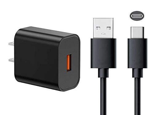 Fast Power Charger, 6FT USB-C Type C Charge Cable Cord Wire & AC Wall Adapter, for Late 2019 & Newer Generation Fire HD 8 10 & Kids Tablets (NOT Compatible with Old Fire Tablets) - LeoForward Australia