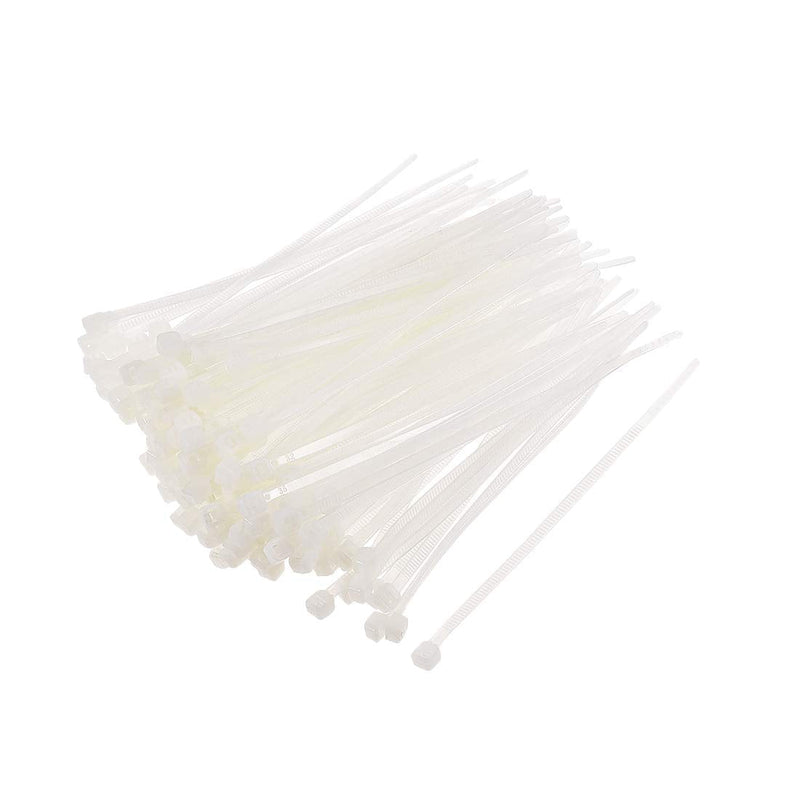  [AUSTRALIA] - uxcell Nylon Cable Ties 6 Inch Length 0.14 Inch Width Self-Locking Zip Tie White 150pcs