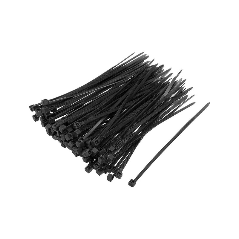  [AUSTRALIA] - uxcell Nylon Cable Ties 4 Inch Length 0.1 Inch Width Self-Locking Zip Ties Black 100pcs