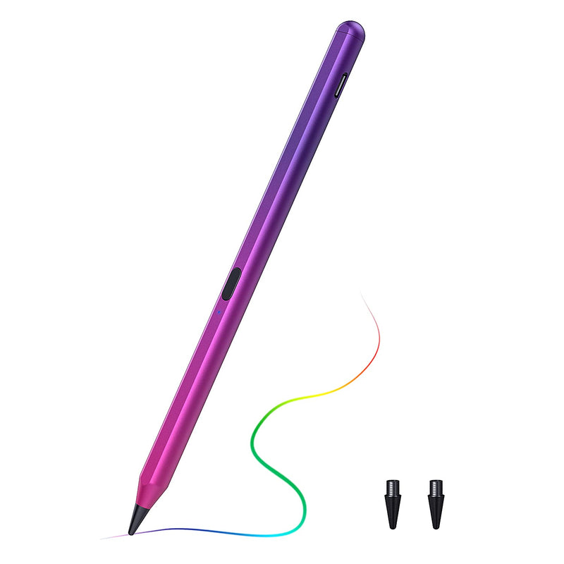 TiMOVO Stylus Pencil for iPad with Palm Rejection,Aple iPad Pencil 2nd Gen for iPad Pro 11/12.9 Inch (2018-2021), iPad 9/8/7/6th Gen,iPad Mini 6/5th,iPad Air 4th/3rd,Magnetic Design, Gradient Purple - LeoForward Australia