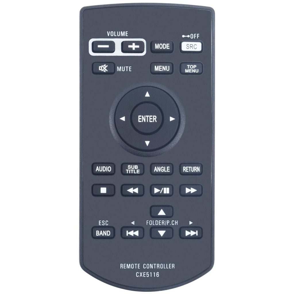 New Replacement DVD RDS AV Receiver Remote Control CXE5116 fit for Pioneer Device AVH-X7500BT AVH-X6500DVD AVH-X7700BT AVH-X6700DVD AVH-X491BHS AVH-X391BHS AVH-X7800BT AVH-X6800DVD AVH-X5700BHS - LeoForward Australia