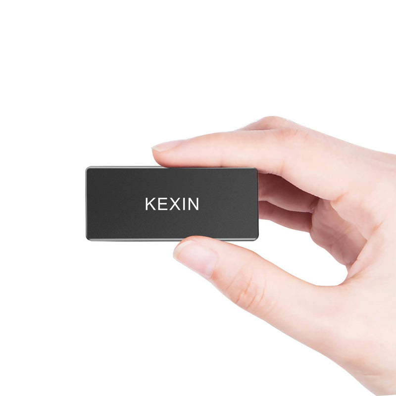  [AUSTRALIA] - KEXIN 250GB Portable External SSD - Up to 400MB/s - USB-C, USB 3.1 Mini Game Drive Solid State Flash Drive Disk, Compatible with Mac OS, Windows, Laptop, X-Box, PS4 250G