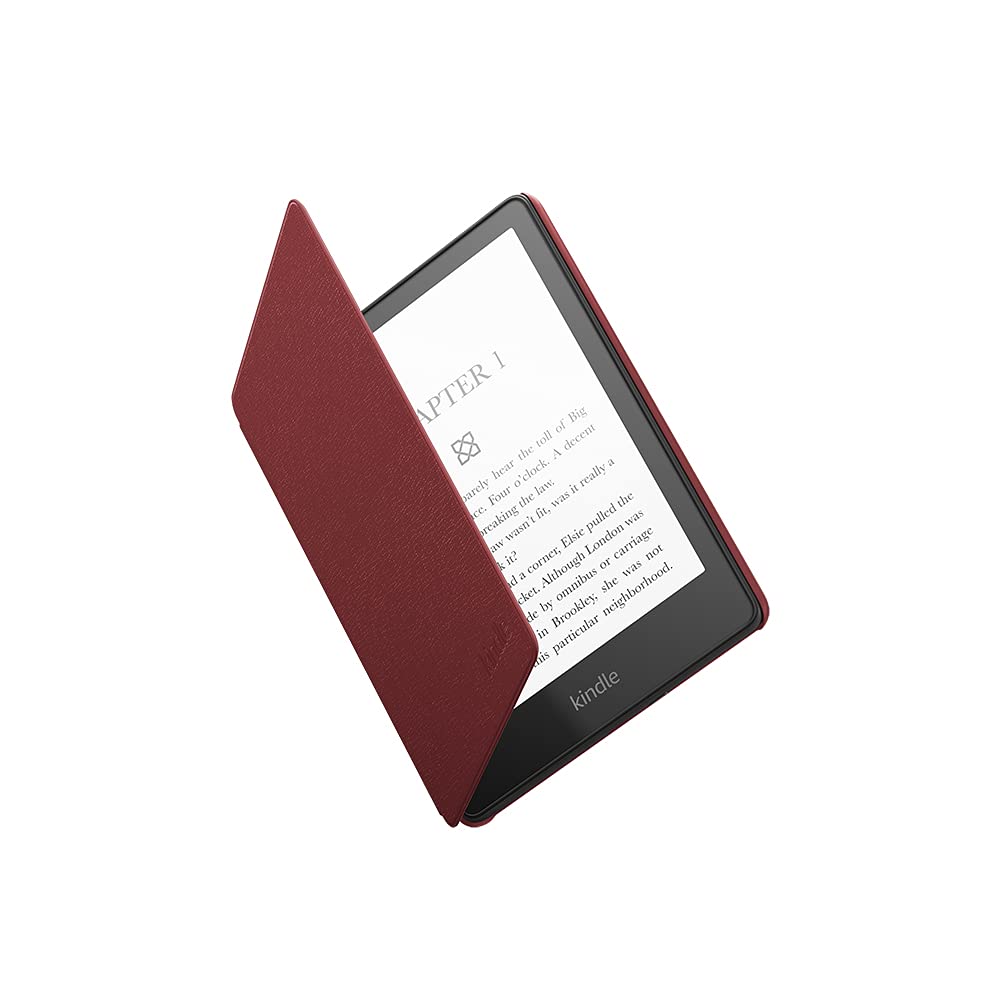  [AUSTRALIA] - Kindle Paperwhite Leather Cover (11th Generation-2021) Merlot