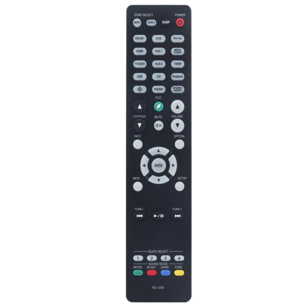 RC-1228 Replacement Remote Control fit for Denon AV Receiver AVR-X2300W AVR-X3300W AVR-X2400H AVR-X5200W AVR-S730H AVR-S930H AVR-X2200W AVR-X3400H AVR-X3200W AVR-S950H AVR-S920W AVR-S910W AVR-X1300W - LeoForward Australia