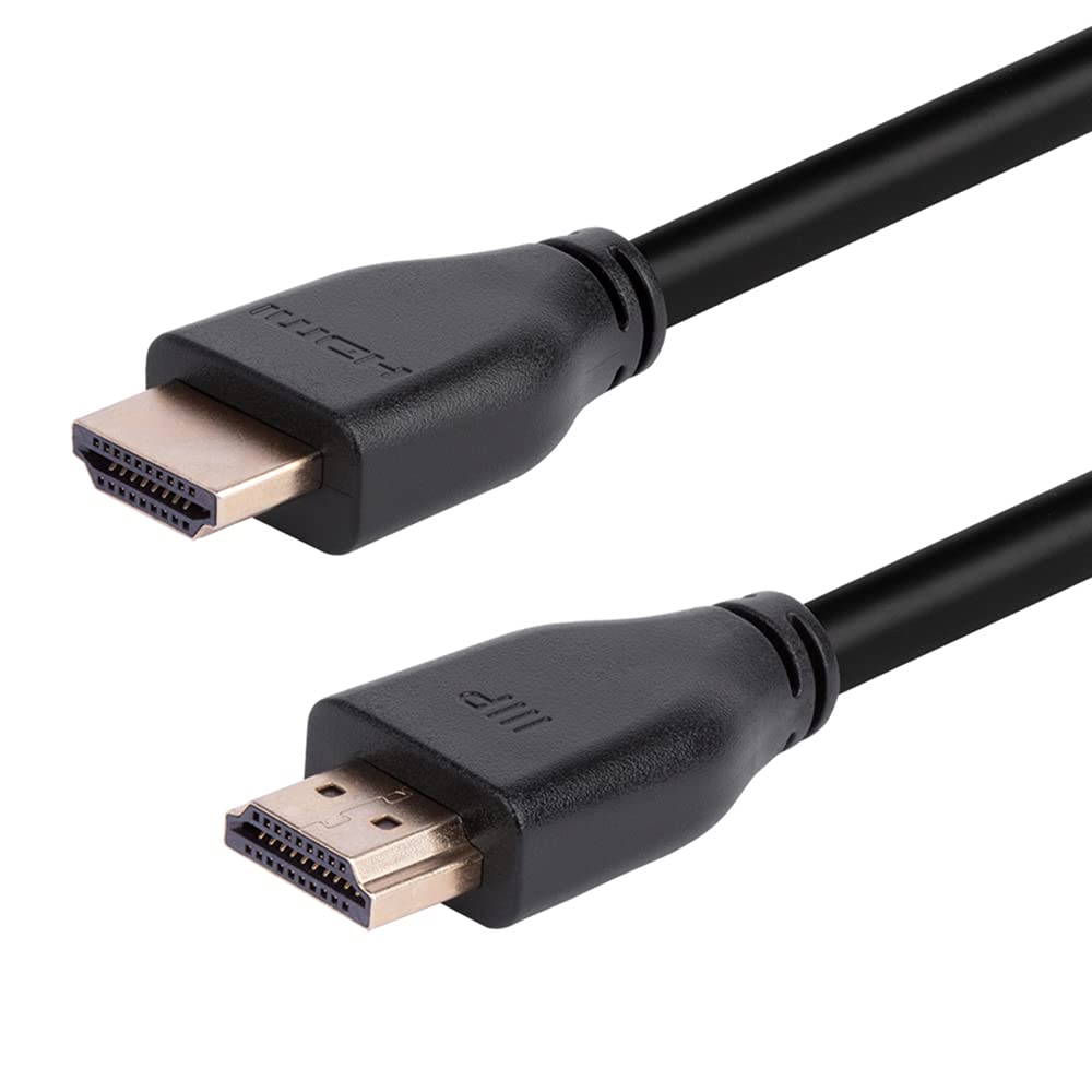  [AUSTRALIA] - Monoprice 8K Certified Ultra High Speed HDMI 2.1 Cable - 10 Feet - Black | 48Gbps, Compatible with Sony PS5, Microsoft Xbox Series X & Series S Length: 10ft Type: Standard Pack Size: 1