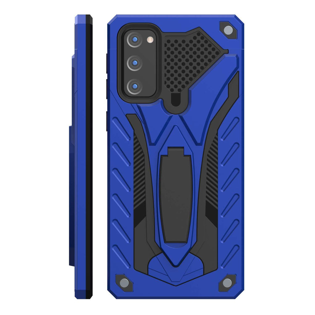  [AUSTRALIA] - Kitoo Designed for Samsung Galaxy S20 FE Case with Kickstand 5G, Military Grade 12ft. Drop Tested - Blue