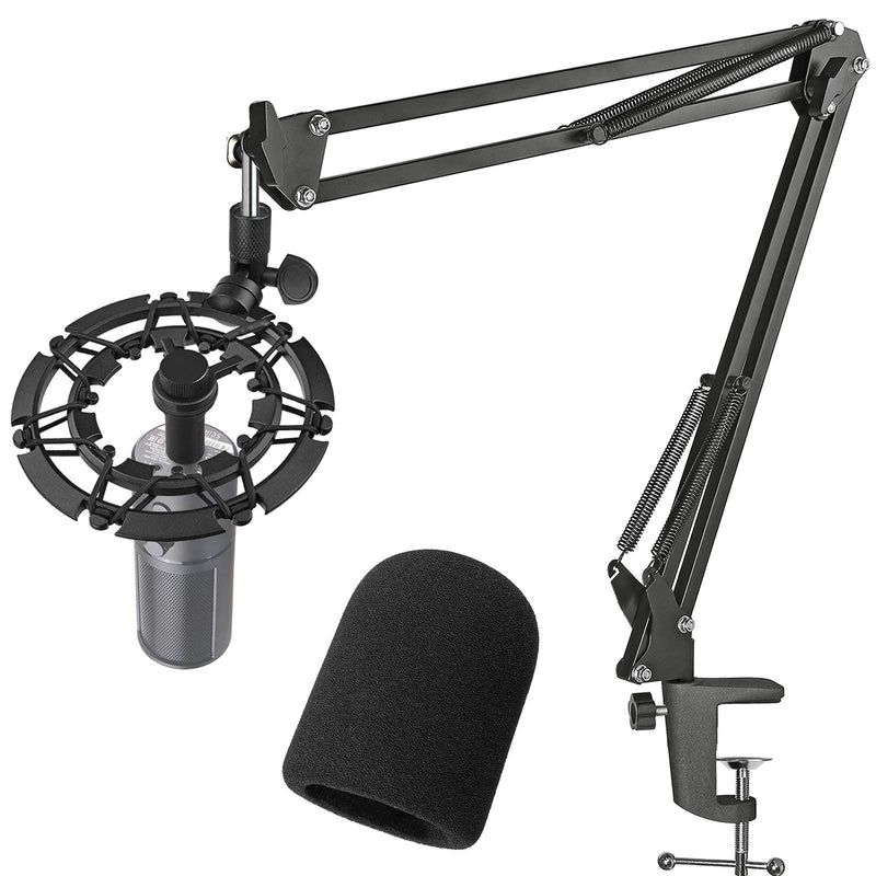  [AUSTRALIA] - Razer Seiren X Boom Arm with Foam - Mic Stand with Shock Mount for Razer Seiren X Streaming Microphone by YOUSHARES