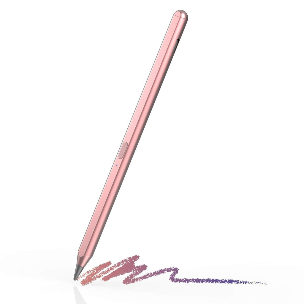 Active Pencil for iPad 8th Generation，Stylus Pen with Palm Rejection and Tilt Technology, Compatible with iPad Pro (11/12.9 Inch),iPad 6th/7th Gen,iPad Mini 5th Gen,iPad Air 4th Gen (Pink) Pink - LeoForward Australia