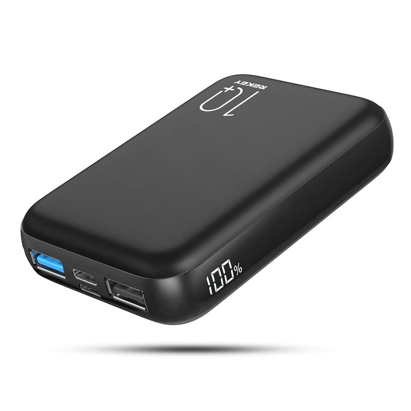  [AUSTRALIA] - 5v 2a Heated Vest Battery Pack,Micro Power Bank 10000mah for Heated Jacket,Dual USB LCD Display Portable Charger,External Battery Backup Charger for iPhone, Android etc.