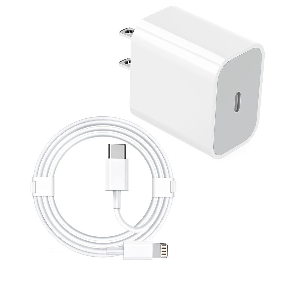  [AUSTRALIA] - iPhone Fast Charger, USB C Fast Charger 20W PD Fast Adapter Type C Power Wall Charger with Cable Compatible iPhone 13/13 Pro Max/12/12 Mini/12 Pro/12 Pro Max/11/11 Pro Max/Xs Max/XR/X,iPad,3 feet