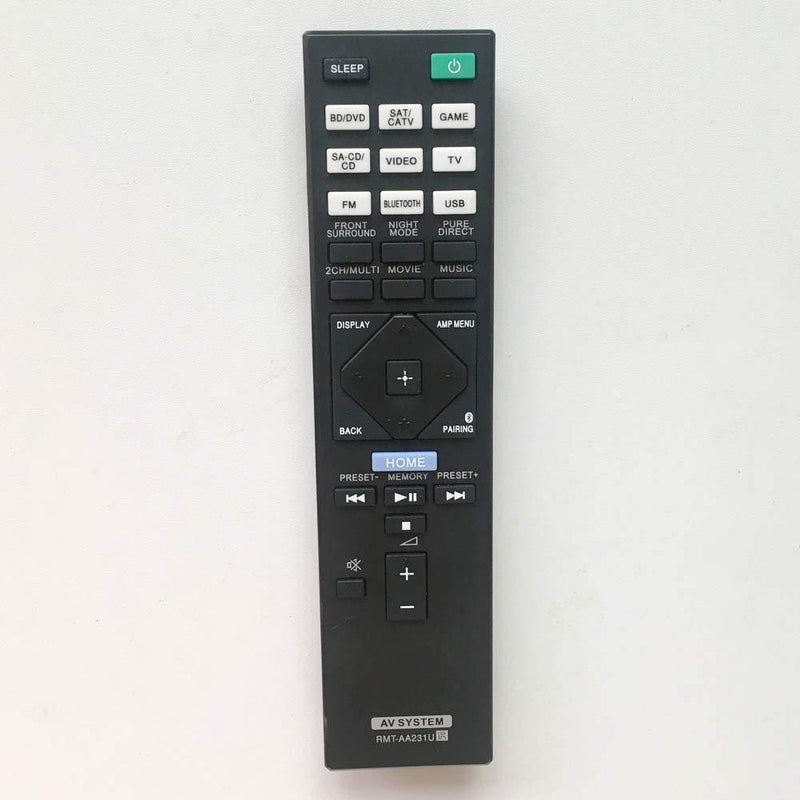 RMT-AA231U Replacement Remote Control Compatible for Sony 7.2ch Home Theater AV Receiver STR-DH770 STRDH770 - LeoForward Australia