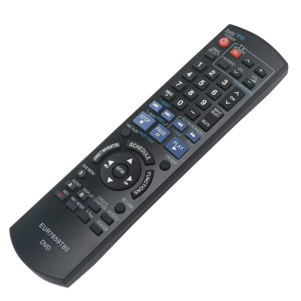 EUR7659T80 Replace Remote Control -WINFLIKE Remote Control Replacement for Panasonic DVD Recorder DMR-EZ47 DMR-EZ475 DMR-EZ475V DMR-EZ475VK DMR-EZ475VPK DMR-EZ47K DMR-EZ47V DMR-EZ47VK DMREZ47VP Remote - LeoForward Australia