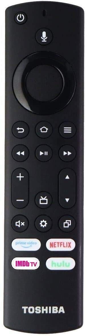  [AUSTRALIA] - OEM Replacement Fire TV Voice-Activated Remote Control CT-RC1US-21 Rev B for Toshiba Fire TV Build-in Prime Video/Netflix/Hulu/IMDb TV OR HBO Hot Keys