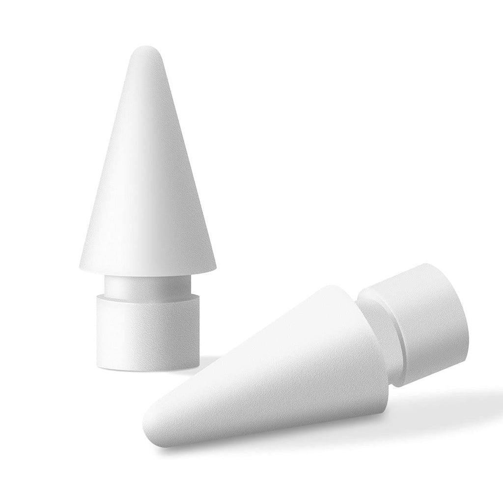 MJKOR [2021 New] Soft Paperfeel Damping Tips Replacement for Apple Pencil 1st Gen & 2nd Gen, Noise Reducing Pen Nibs for iPad Pro(2 PCS) 2 PCS (Model: 2B) - LeoForward Australia
