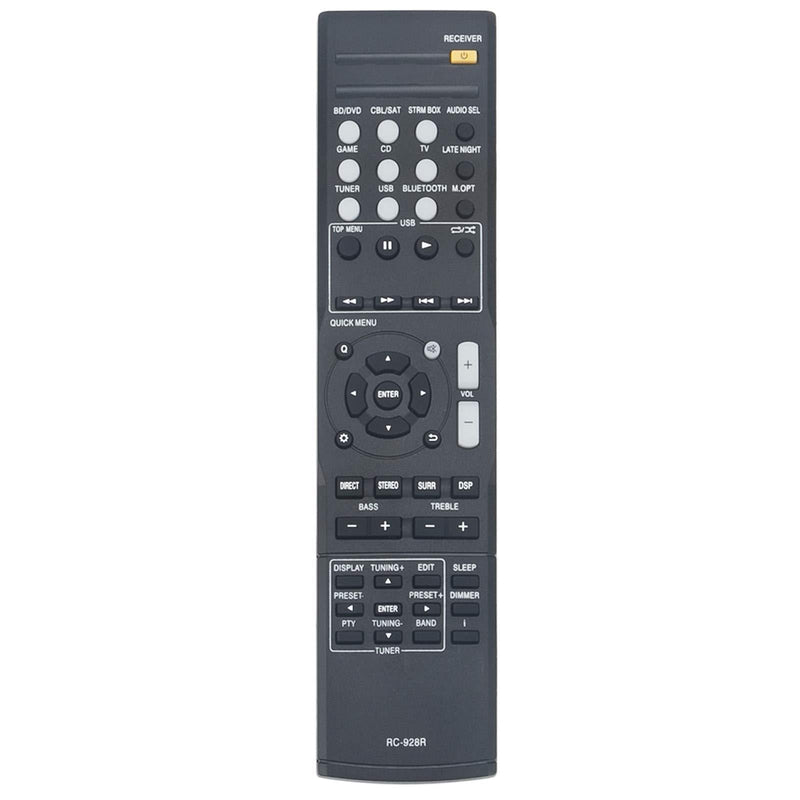 RC-928R Replacement Remote Fit for Onkyo AV Receiver TX-SR353 TX-SR373 HT-S3800 HT-R395 HTP-395 HT-S3900 HT-R397 HTP-395 TXSR353 TXSR373 HTS3800 HTR395 HTP395 HTS3900 HTR397 HTP395 - LeoForward Australia