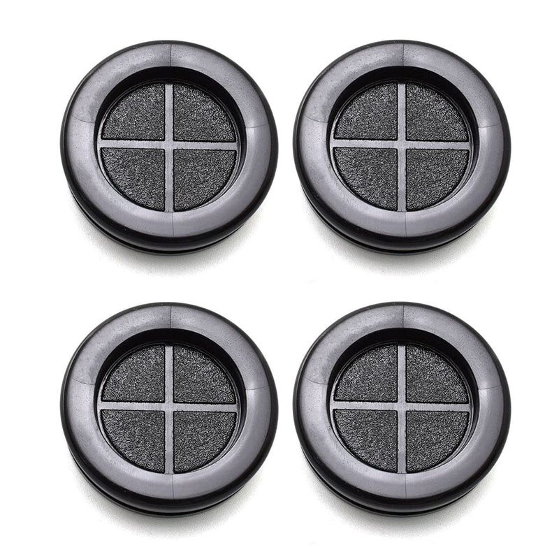  [AUSTRALIA] - Firewall Rubber Grommets 1-3/16" ID 1-1/2" Drill Hole Double-Sided Hole Plugs for Wire Protection - 4 PCS 1-3/16" ID x 1-1/2" Drill Hole Dia