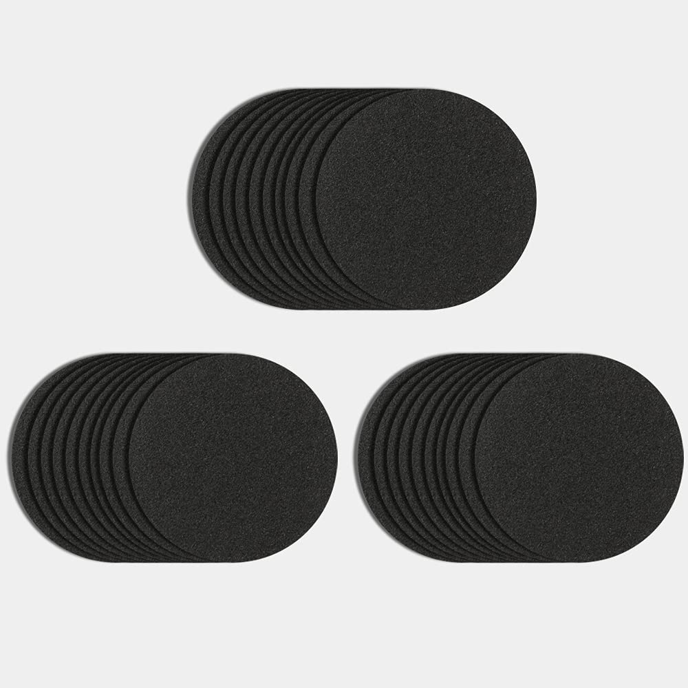  [AUSTRALIA] - YTkavq 100pcs 2 inch Sanding Disc Hook and Loop, 180 Grit Wet Dry Silicon Carbide Sandpaper 180#