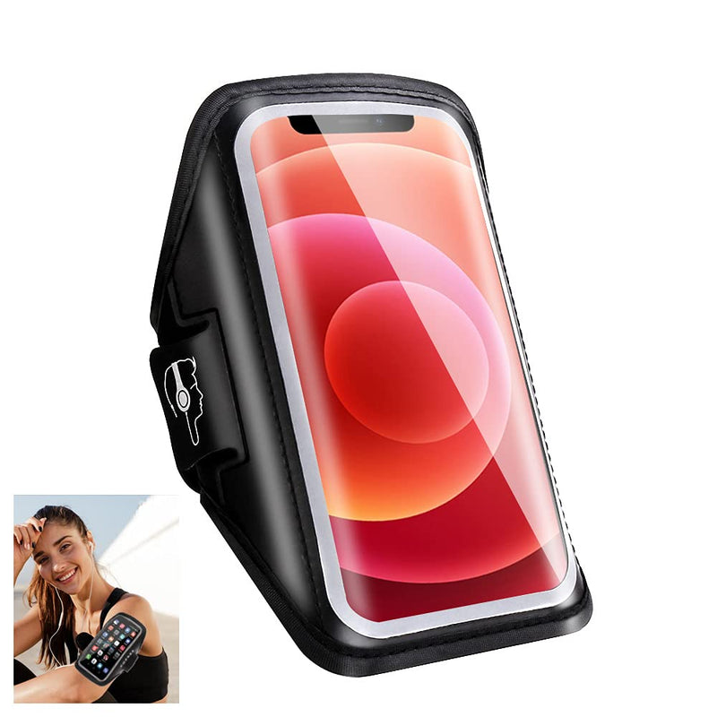 Running Armband Case for iPhone XR/11/12/12 Pro, FOFRER Phone Holder for Women, Men Sports, Gym Workouts and Exercise, Sweat Resistant Arm Bands with Extra Pockets for Keys, Cash and Credit Cards 6.1" - LeoForward Australia