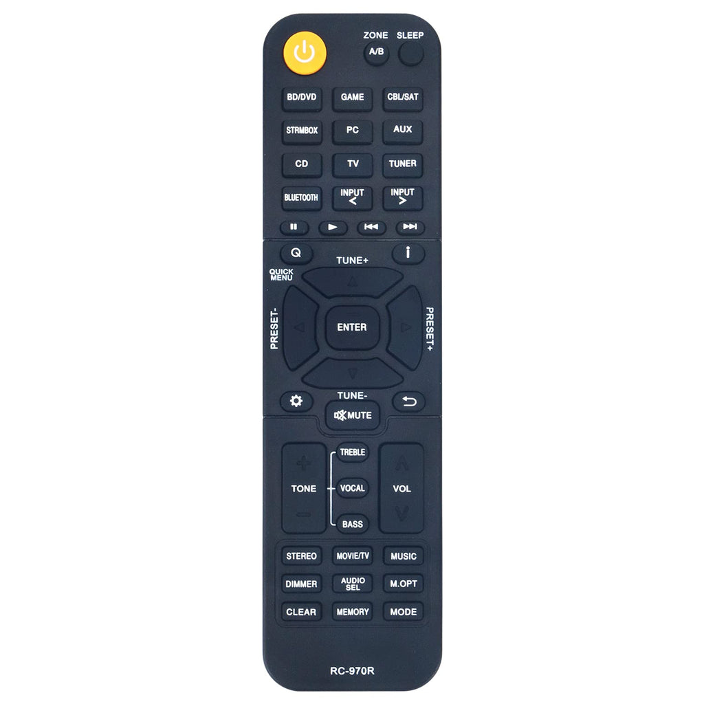 RC-970R Replacement Remote Commander fit for Onkyo Audio Video AV Receiver HT-R398 TX-SR393 HT-S3910 TX-SR494 HTR398 TXSR393 HTS3910 TXSR494 - LeoForward Australia