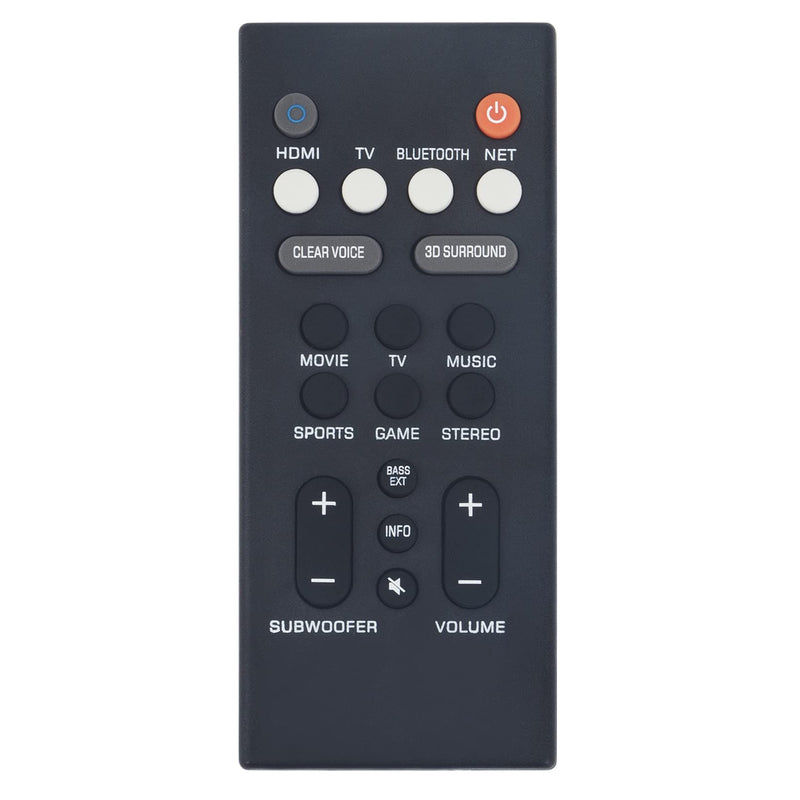 YAS-209 YAS-109 Remote Control Replacement - WINFLIKE YAS209 YAS109 Replace Remote Control for Yamaha Sound Bar ATS1090 ATS2090 YAS109BL YAS209BL YAS 109 YAS 209 ATS-1090 ATS-2090 YAS-109BL YAS-209BL - LeoForward Australia