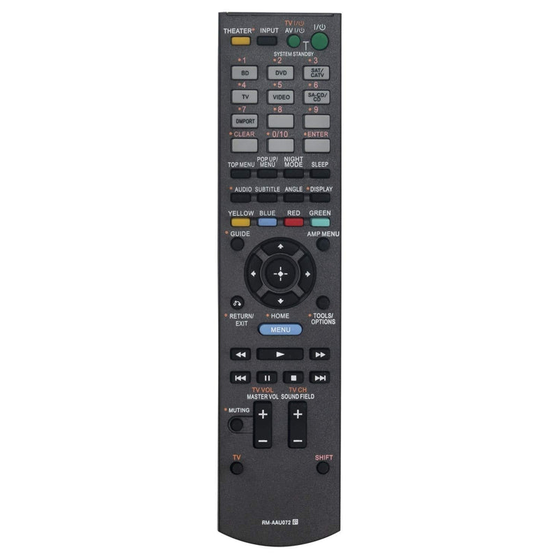 RM-AAU072 Replaced Remote Control for Sony AV Receiver HT-CT150 HT-SS370HP STR-DH510R STR-KS370 STR-DH510 HT-CT350 HT-CT350HP RM-AAU074 HTCT350 HT-CT150HP HT-SS370 HT-SF470 HT-AS5 STR-DH520 SA-WCT150 - LeoForward Australia