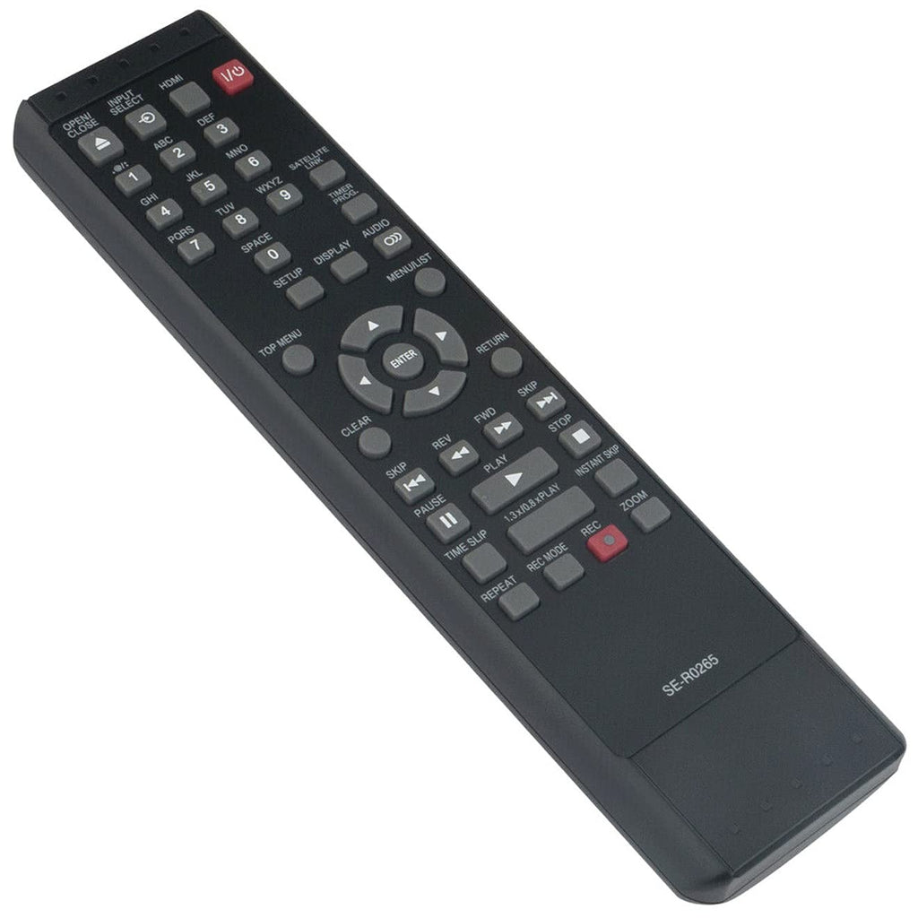 SE-R0265 Replacement Remote fit for Toshiba DVD Video Recorder D-R430 D-R400 D-R410 D-R420 D-KR10 D-KR40 D-FTV200 D-KR10KU D-KR40KU D-R410KU D-R420KU D-R430KU D-R400KU DR430 DR400 DR410 DR420 DKR10 - LeoForward Australia