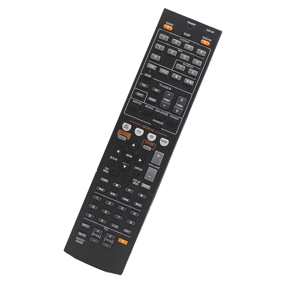 Universal Replacement Remote Control Fit for Yamaha AV Receiver HTR-3063 HTR-4064 HTR-4064BL HTR-6063 HTR-3063BL RX-V471 RX-V573 RX-V573BL RXV573 RXV573BL RXV473 RX-V473 - LeoForward Australia