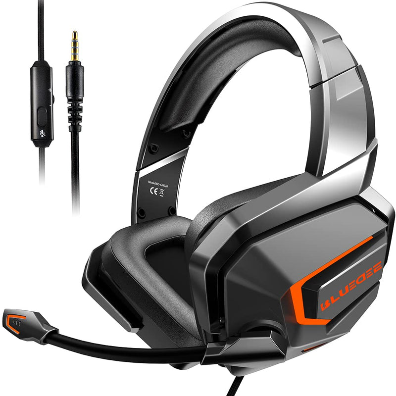  [AUSTRALIA] - Gaming Headsets, Theater-Like Deep Immersive Gaming Headphones, Noise Cancelling Headphones with Microphone, Compatible with PS4/PS5/PC/Nintendo Switch