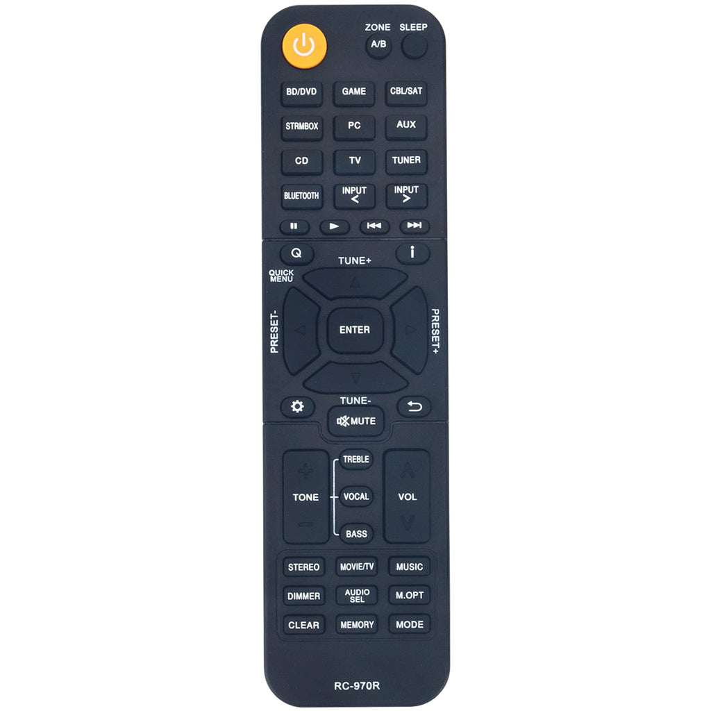 RC-970R Replace Remote Control for Onkyo AV Receiver TX-SR393 HT-R398 HT-S3910 - LeoForward Australia