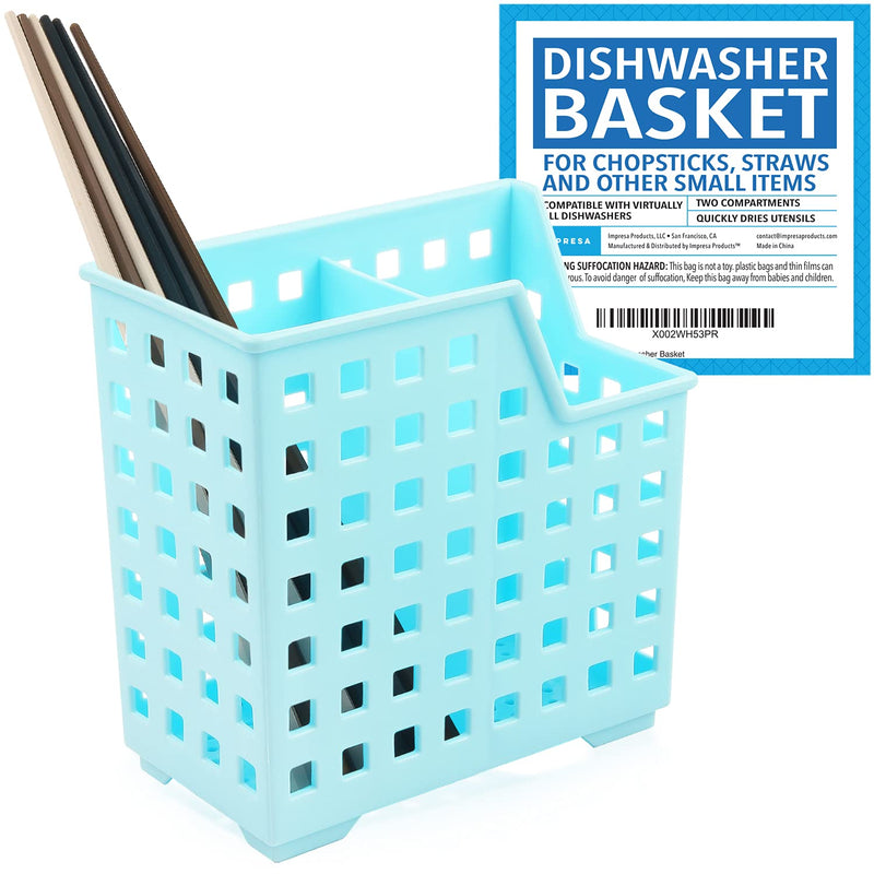  [AUSTRALIA] - Straw and Chopstick Dishwasher Basket To Make Washing Simple - Dishwasher Chopstick Holder for Small Utensils - Chopsticks Basket for Washing, Drying, or Storing - Dishwasher Basket for Small Items