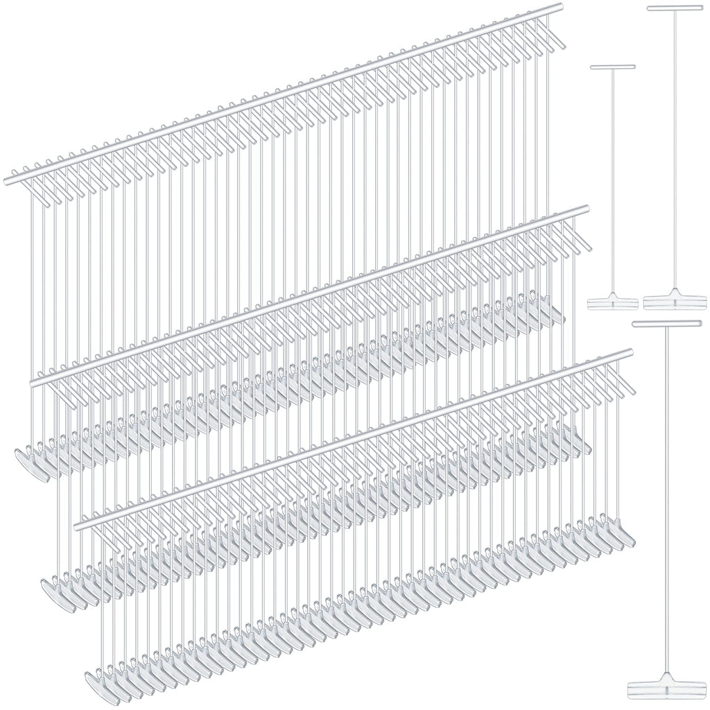  [AUSTRALIA] - 6000 Pieces Standard Tagging Fasteners Price Tag Microstitch Tagging Plastic Regular Garment Clothing Label Microstitch Fastening System Standard Tag for Clothing, 1 Inch, 2 Inch, 3 Inch (Transparent) Transparent