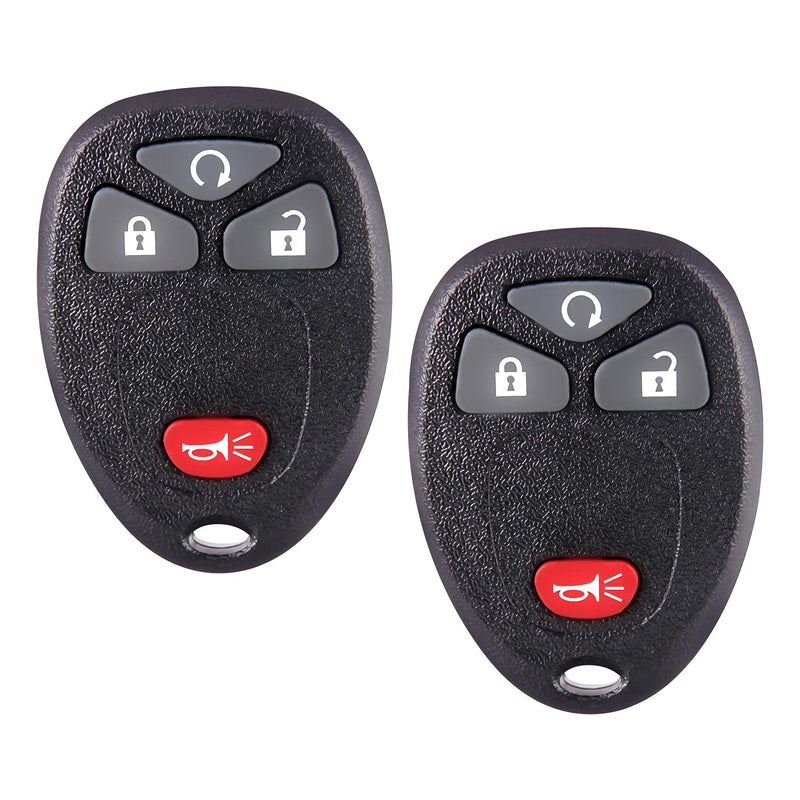 [AUSTRALIA] - Pilida Key Fob Keyless Entry Remote: Remote Keyless Control Clicker Compatible with Chevy SilveradoTraverse Equinox Avalanche/GMC Sierra/Pontiac Torrent/Saturn Outlook Vue OUC60270| OUC60221