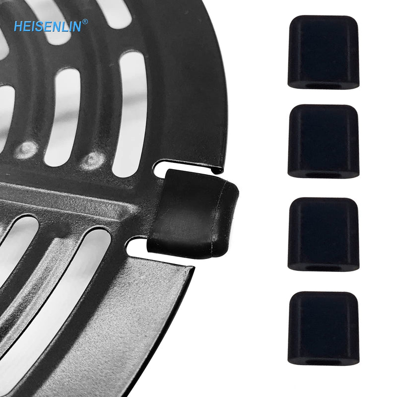  [AUSTRALIA] - Air Fryer Rubber Bumpers, 4 PCS Premium Rubber Feet, Silicone Pieces, Rubber Anti-scratch Protective Covers for Air Fryer Grill Pan Plate tray, Air Fryer Replacement Parts for Chefman Gowise Powerxl