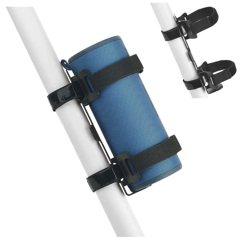  [AUSTRALIA] - Portable Speaker Mount for Bike Golf Cart Accessories UTV Boat Railing, TXEsign Metal Bike Speaker Mount Strap Bike Speaker Holder Speaker Strap Speakers Attachment Accessory Holder Bar Rail