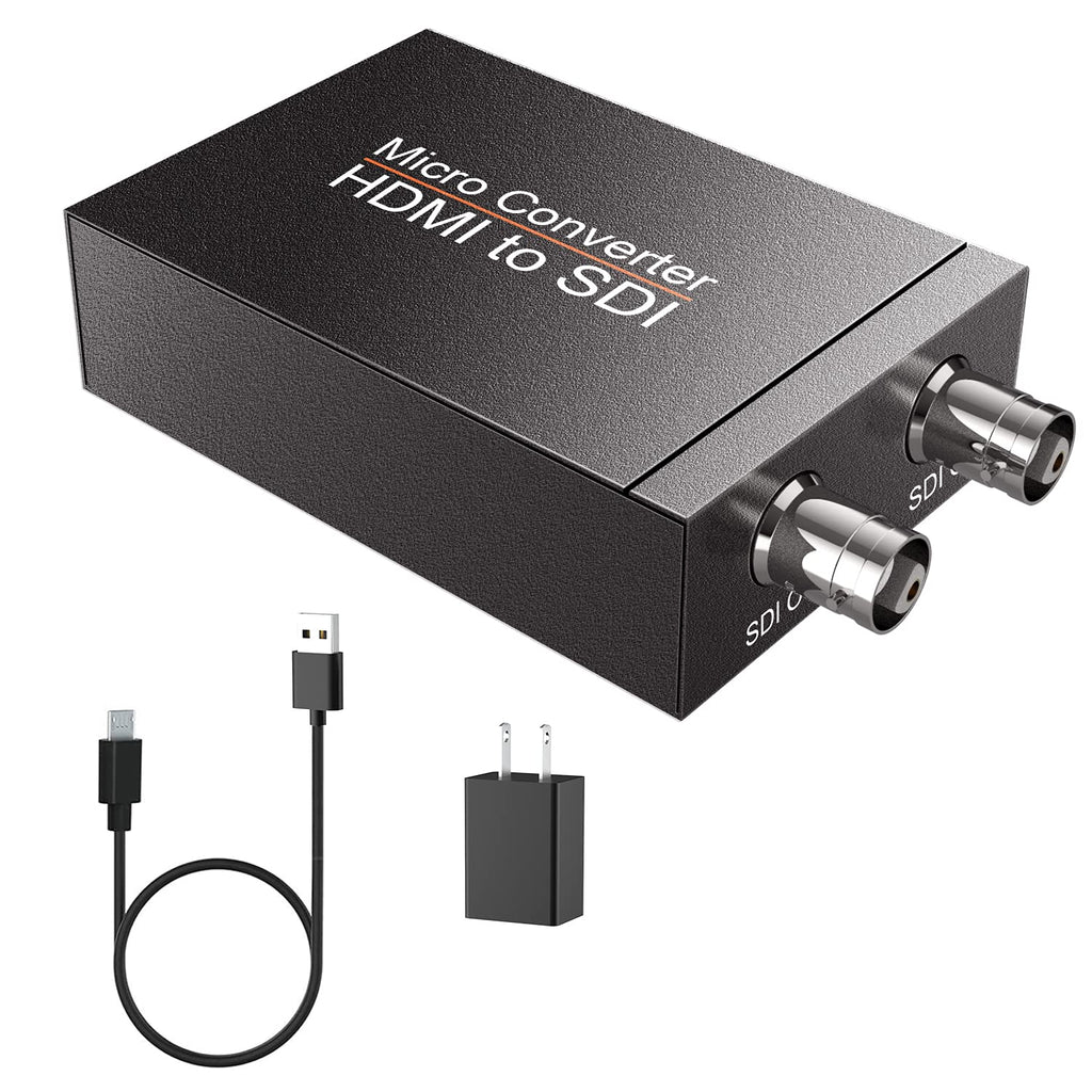  [AUSTRALIA] - Rybozen HDMI to SDI Converter,Micro Converter HDMI to SDI Adapter 1 HDMI in 2 SDI Out,High Bit Rates at 2.970 Gbit/s, Automatic Input Signal Detection