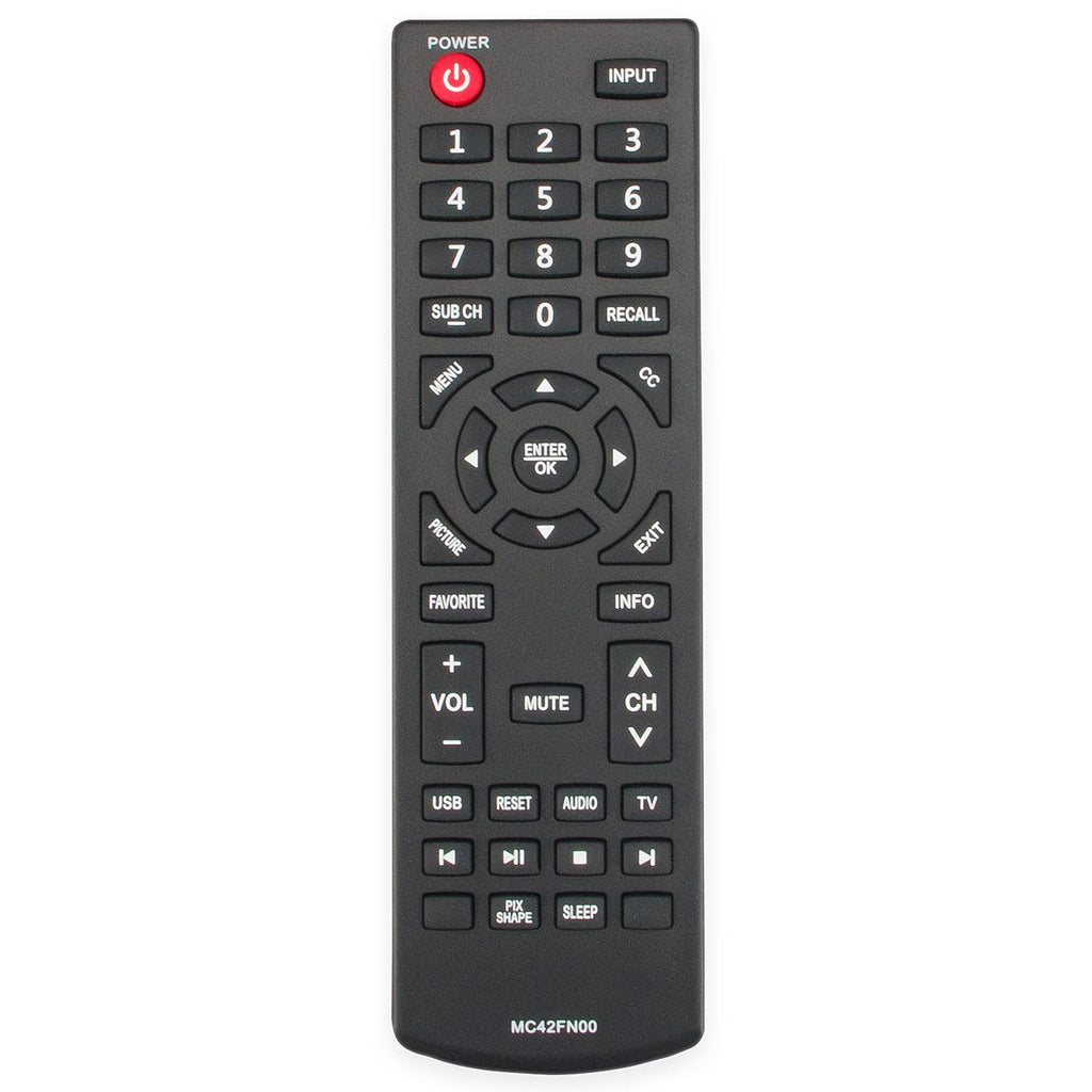 MC42FN00 Remote Control Replacement - WINFLIKE MC42FN00 Replaced Remote Control for Sanyo FW24E05T FW32D25T FW42D25T FW65D25T MC42FN00 TV Remote Controller - LeoForward Australia