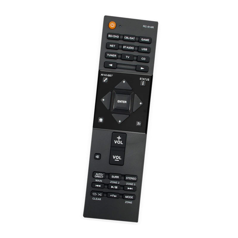 RC-914R Replacement Remote fit for Pioneer Network AV Receiver VSX-831,VSX-831-K, VSX-1131,VSX-1131-K, SC-LX502, VSX-1131-K - LeoForward Australia