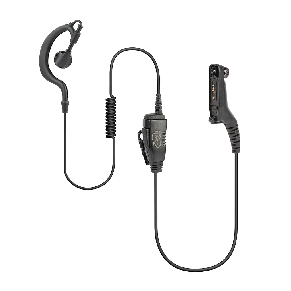  [AUSTRALIA] - The Comm Guys 1-Wire Earhook Earpiece and Mic Headset, Compatible with Compatible with Motorola APX 6000 APX 7000 APX 8000 APX 4000 XPR 7550e XPR 7580e XPR 7350e and XPR 7380e Radios