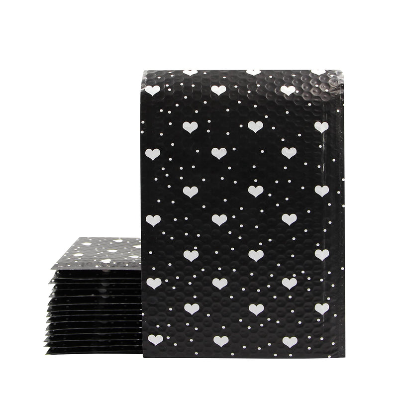  [AUSTRALIA] - Poly Bubble Mailers Self Seal Waterproof Padded Envelopes for Shipping Packing Mailing, 6.89 X 9.06 inch, 15 Packs Black 6.89 X 9.06 inch ( 15 pcs)