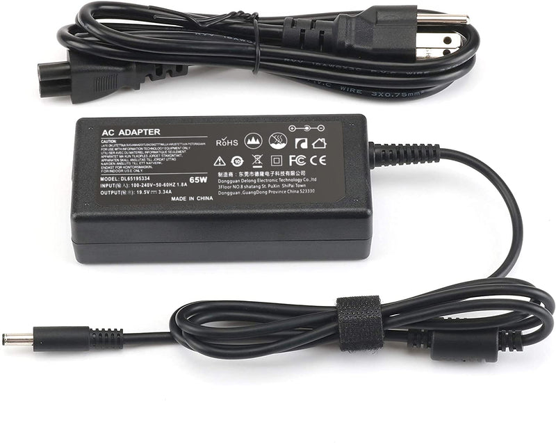  [AUSTRALIA] - Laptop Charger for Dell Inspiron 14 15 3501 3505 3502 5502 5406 5515 5100 5505 7400 AC Power Supply Adapter Cord 65W 19.5V 3.34A