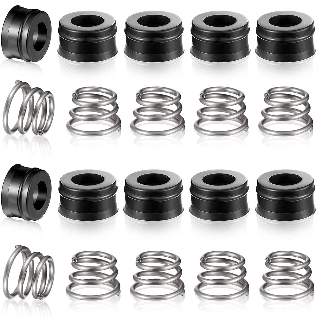  [AUSTRALIA] - Hotop 20 Pieces RP4993 Replacement Seats and Springs 10 Sets RP4993 Faucet Repair Seat Spring Kit Faucet Repair Kit Faucet Stem Assembly Repair Kit for Inventory Daily Replacement